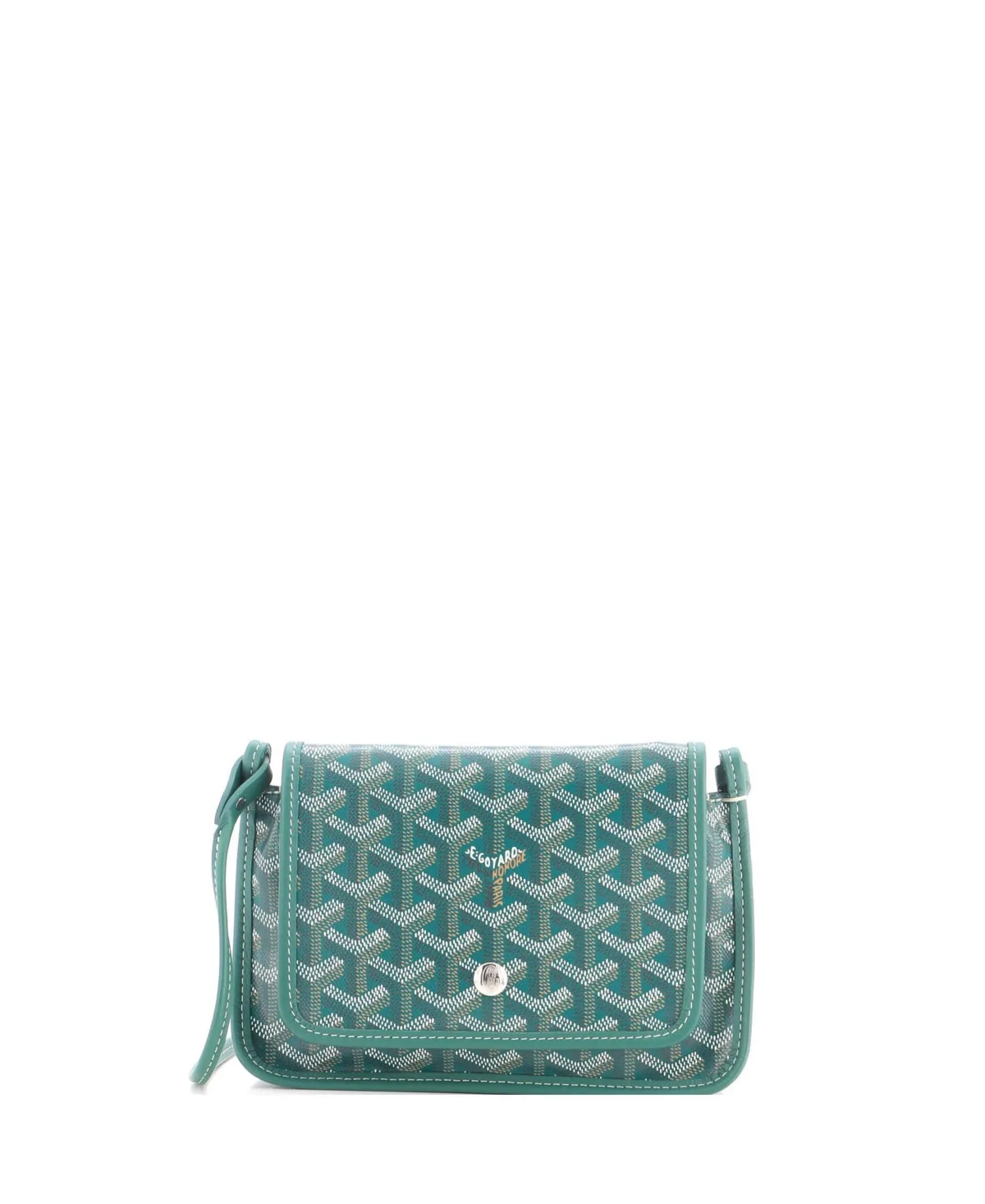 Pre-Owned Goyard Plumet Clutch Wallet Coated Canvas