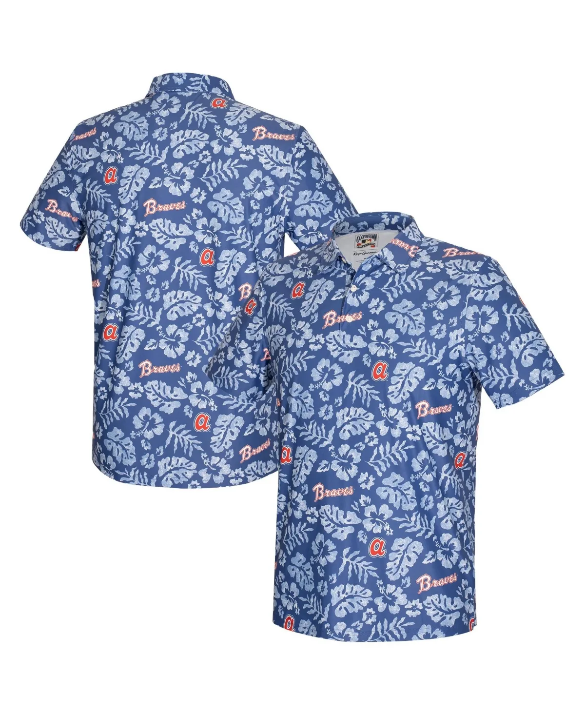 Atlanta Braves Cooperstown Classic-Fit Polo Shirt