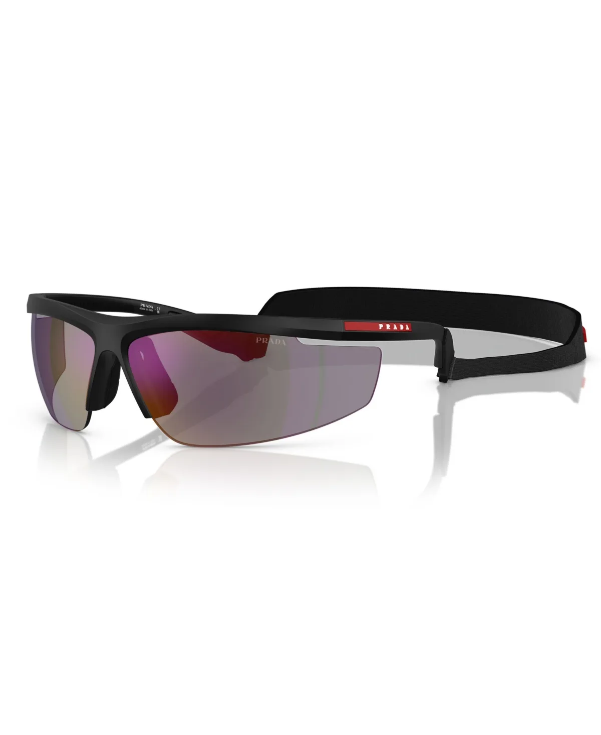 Prada Linea Rossa Rectangle Sunglasses Ps A02S by Prada