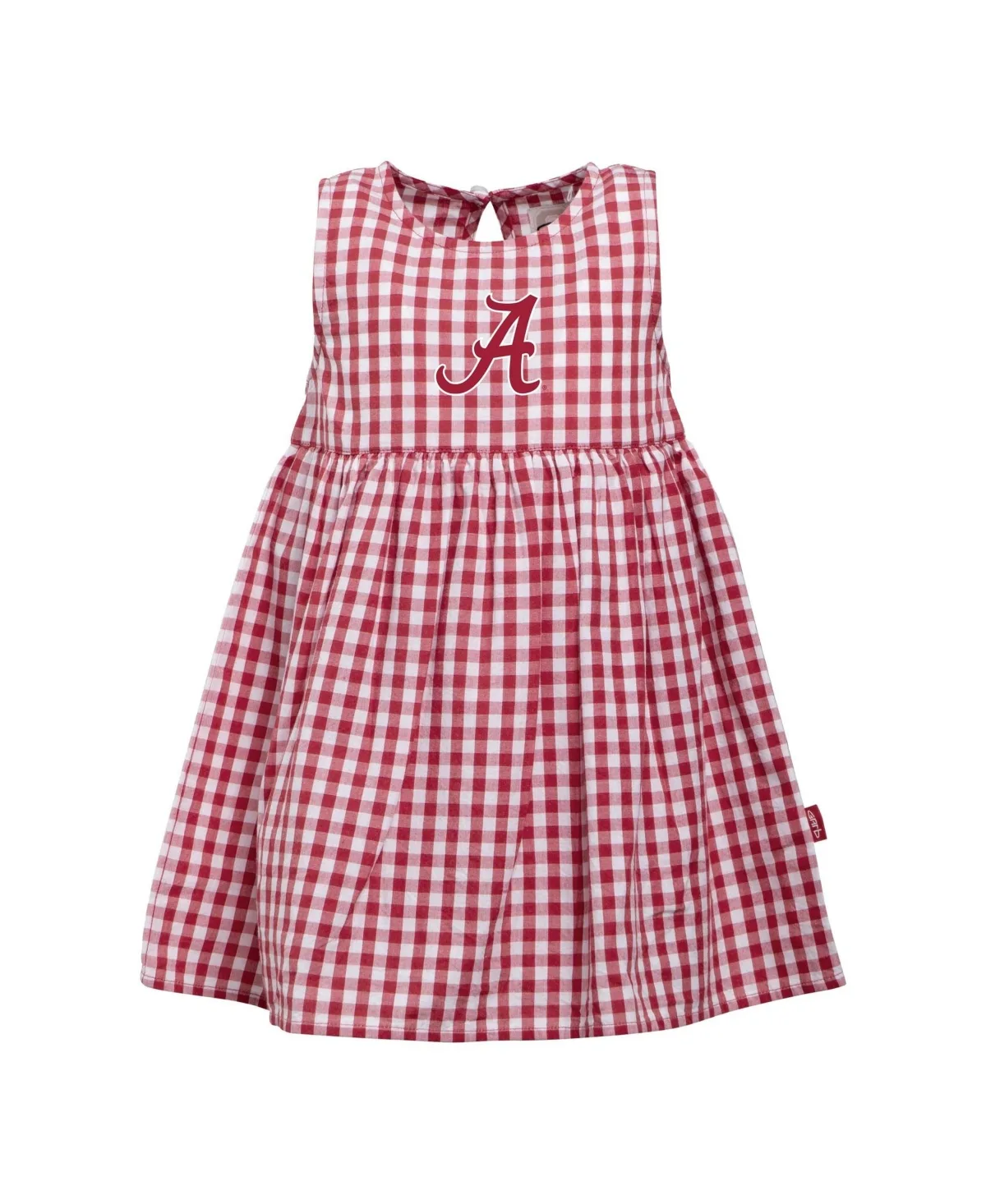 Loren Alabama Crimson Tide Gingham Sleeveless Dress by Garb