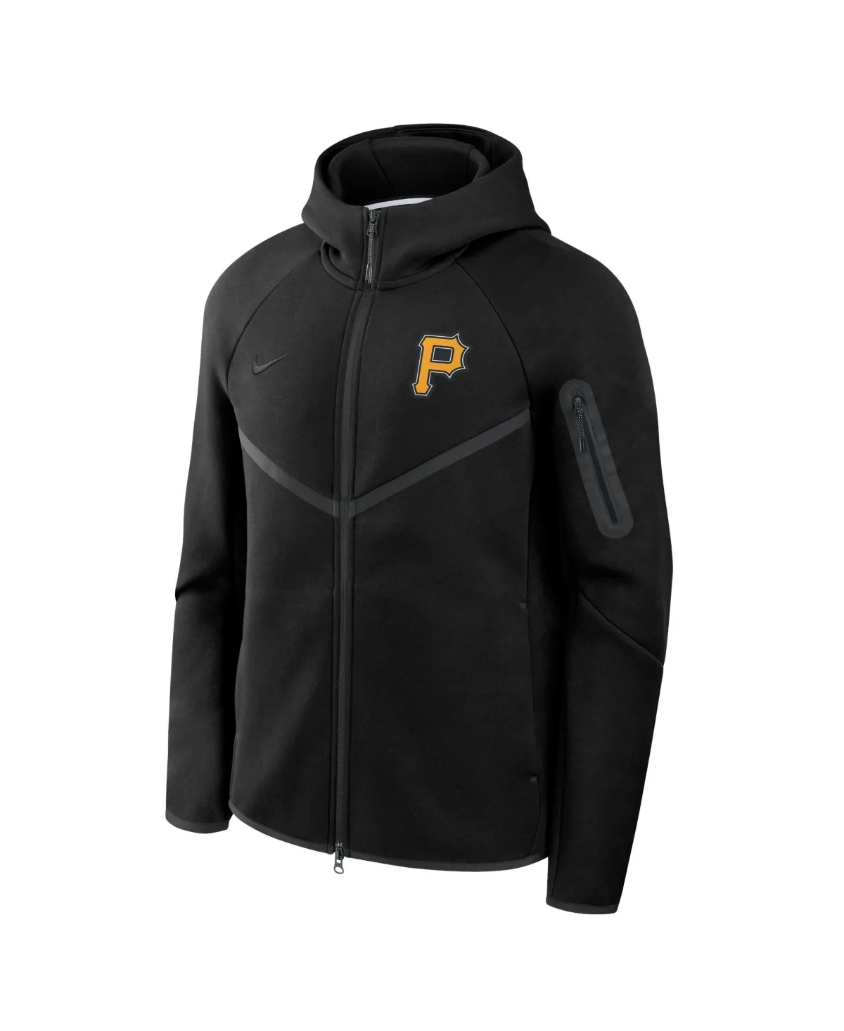 Pittsburgh Pirates Tech Fleece Raglan Full-Zip Windrunner Hoodie by Nike