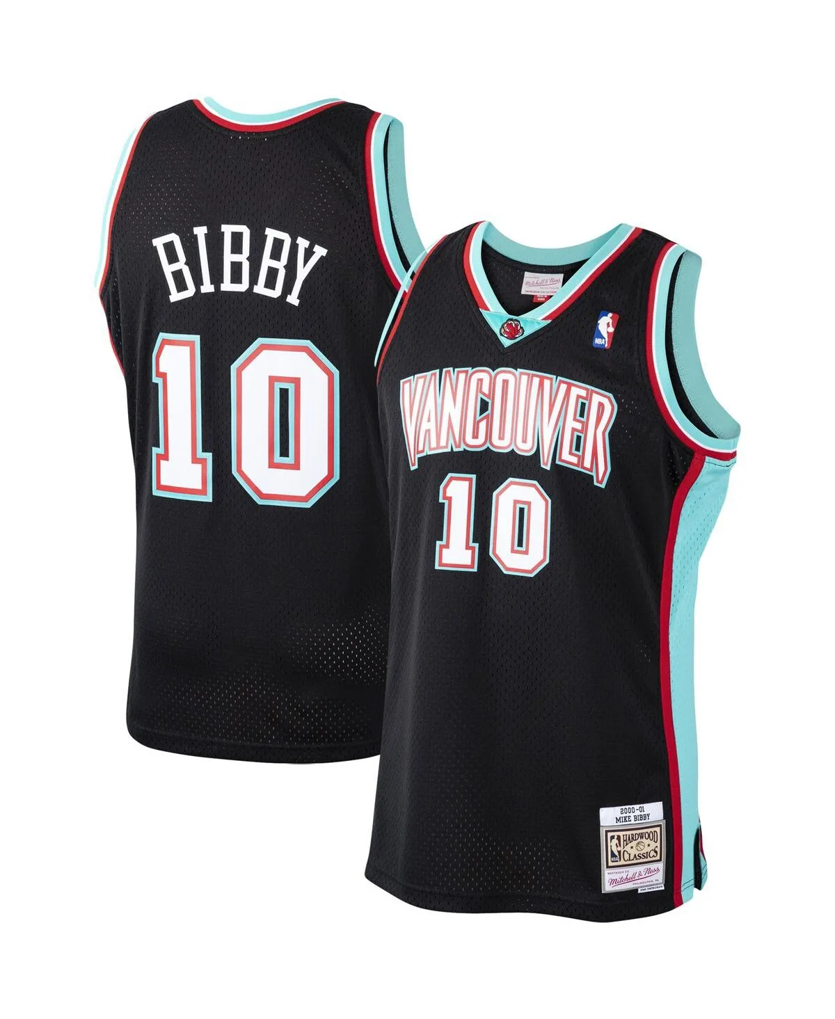 Mitchell & Ness Mike Bibby Vancouver Grizzlies 2000-01 Hardwood Classics Swingman Jersey by Mitchell & Ness