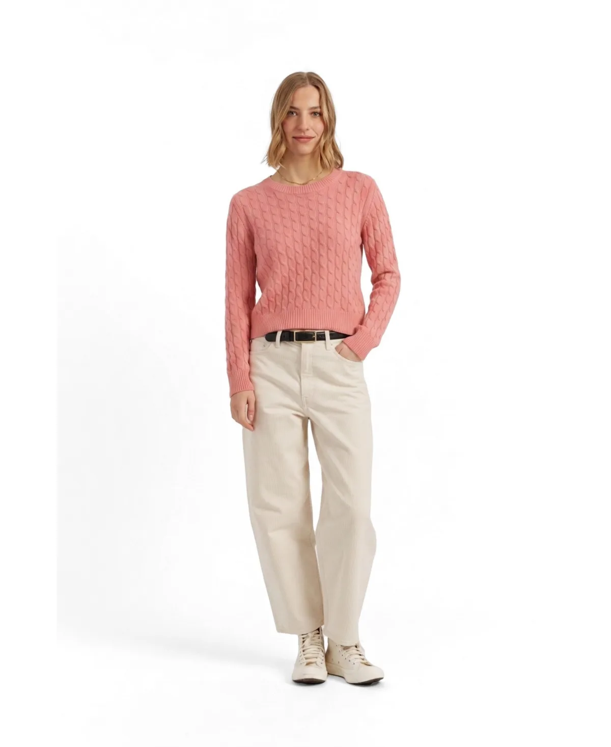 Chinti & Parker Pure Cashmere Cable Sweater by Parker