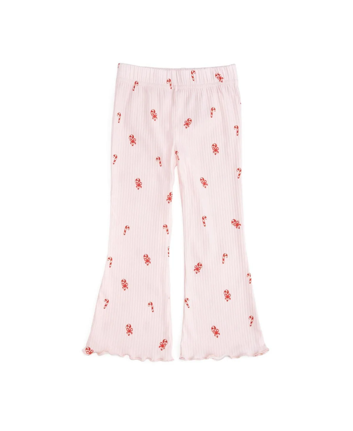 Candy Cane Lane Pull-On Flared-Leg Leggings by Sweet Wink