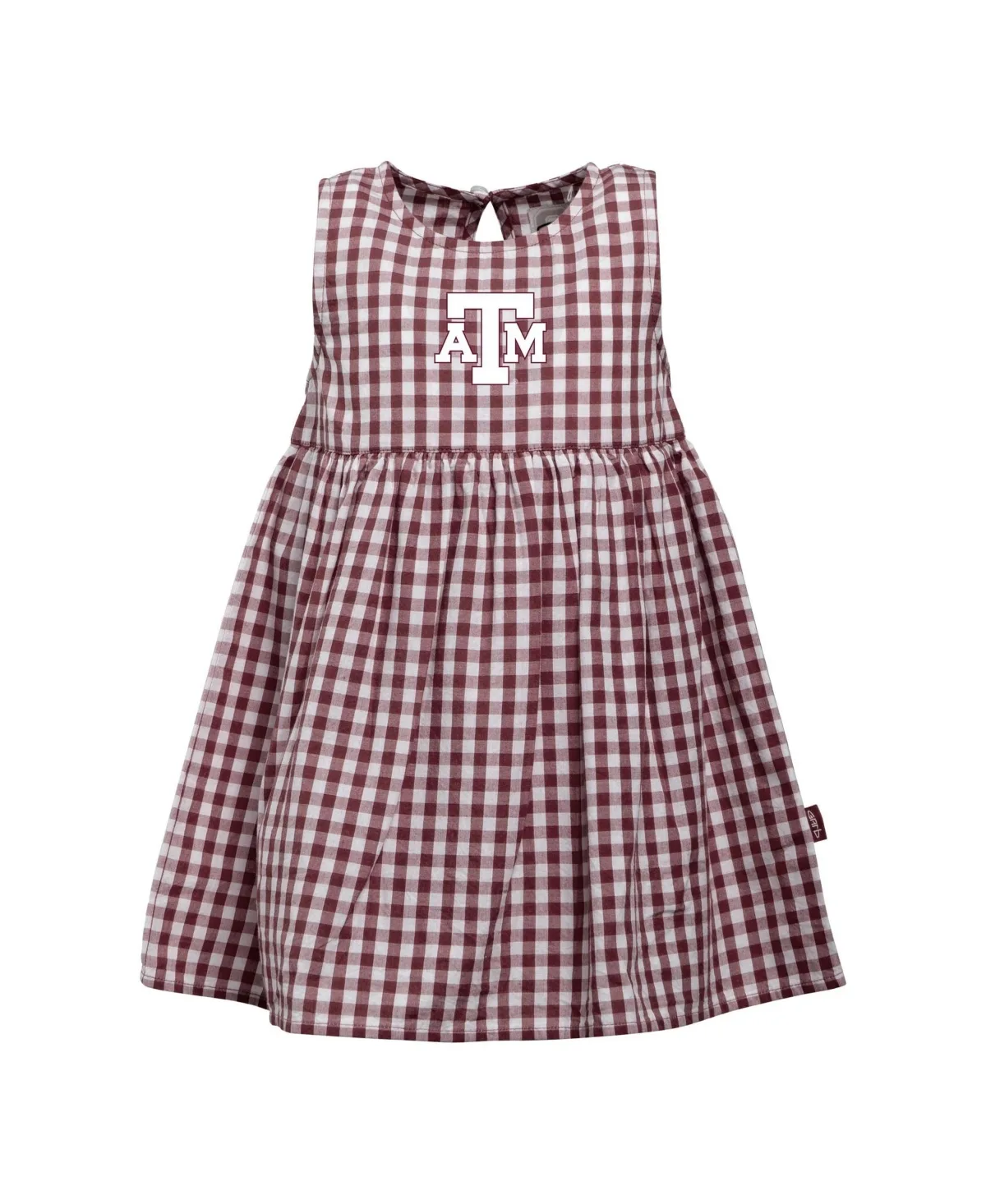 Loren Texas A&M Aggies Gingham Sleeveless Dress by Garb