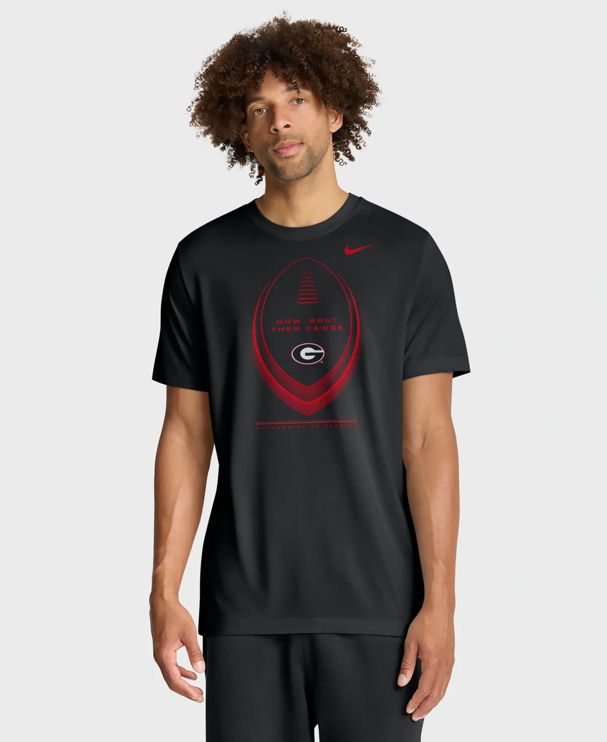 Georgia Bulldogs Primetime Legend Football Icon Dri-Fit T-Shirt by Nike