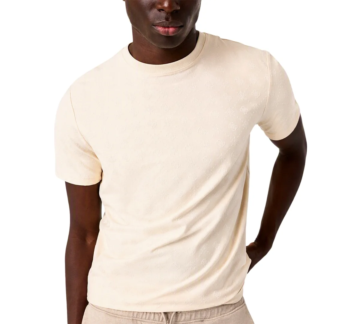 Theo Allover-Monogram Classic-Fit T-Shirt
