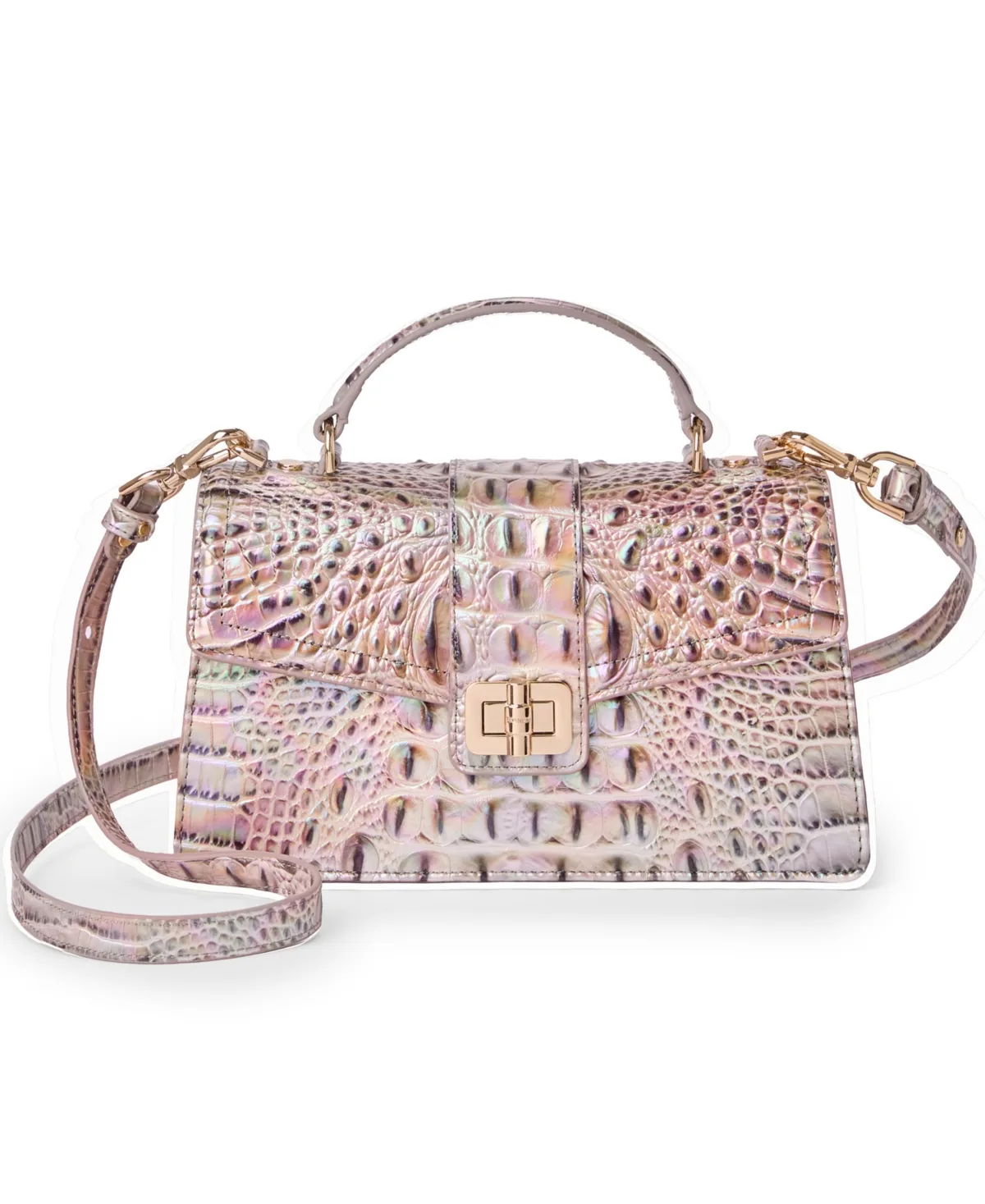 Genie Melbourne Leather Small Crossbody Handbag