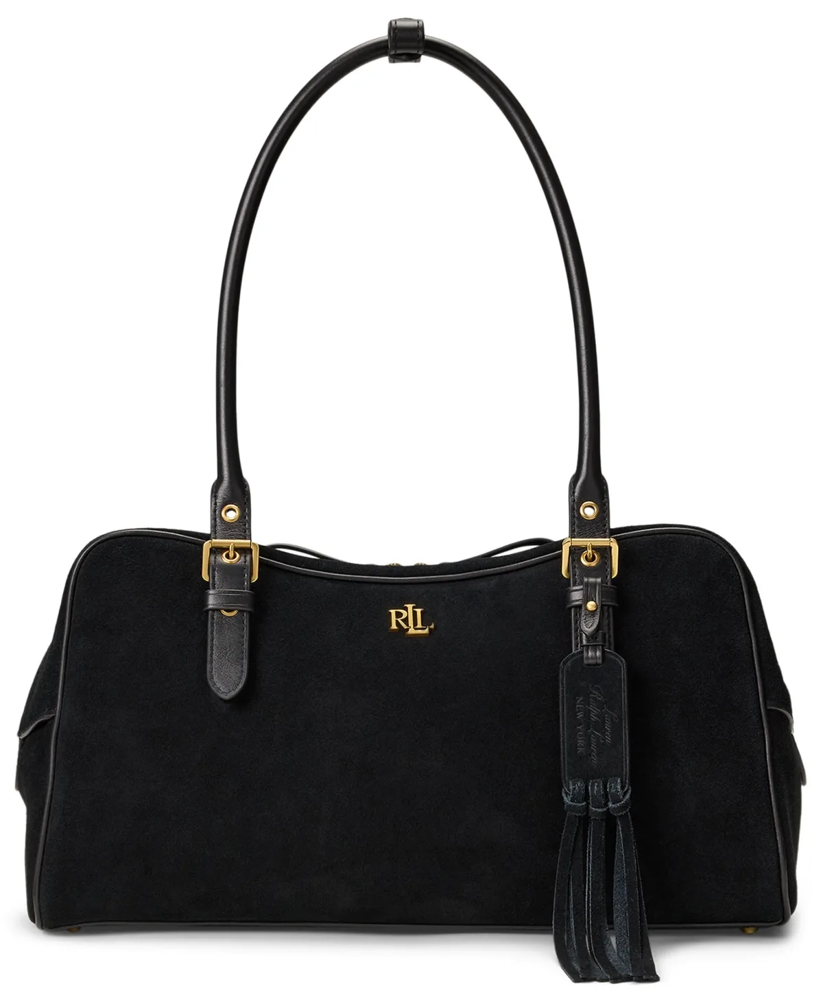 Lauren Ralph Lauren Marcy Suede Large Satchel Bag by Ralph Lauren