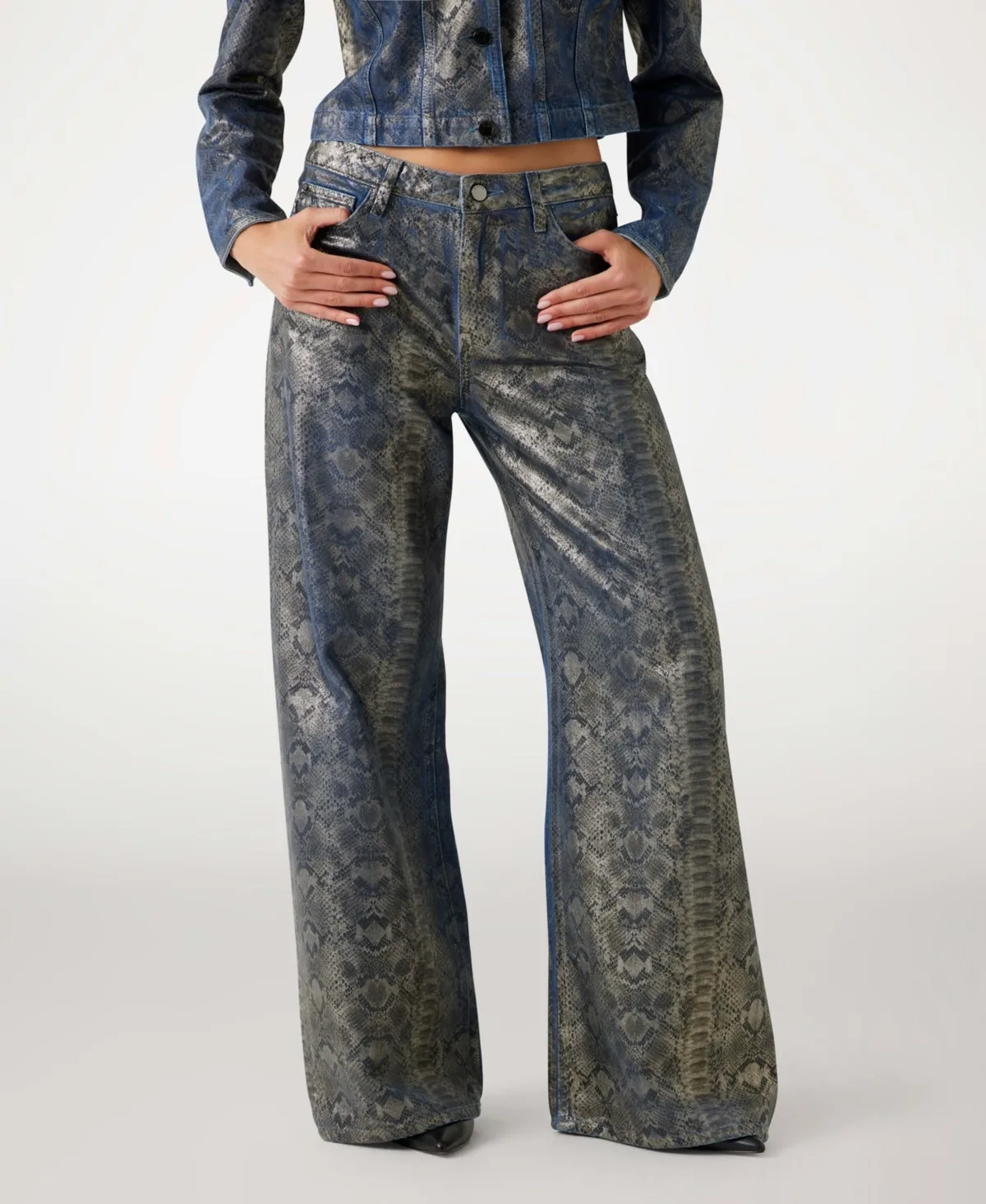 Bellflower Wide-Leg Jeans by GUESS