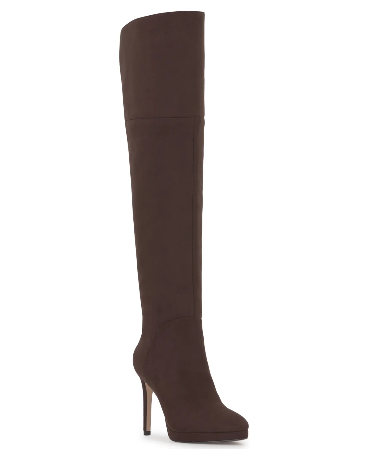 Joriye Over-the-Knee Stiletto Boots - Dark Truffle Suede by Jessica Simpson