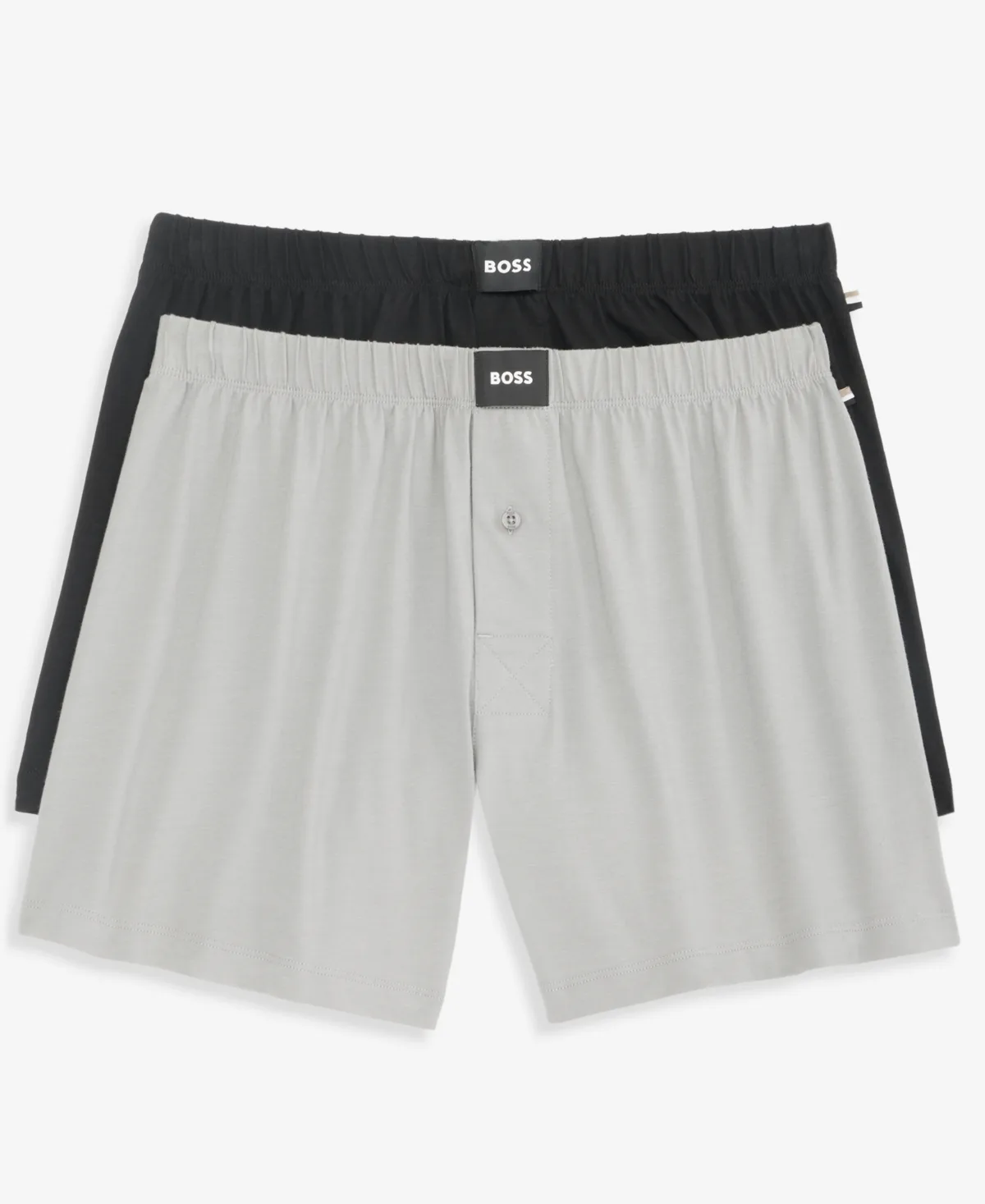 Stretch Cotton-Blend Boxers, 2-Pack by Hugo Boss