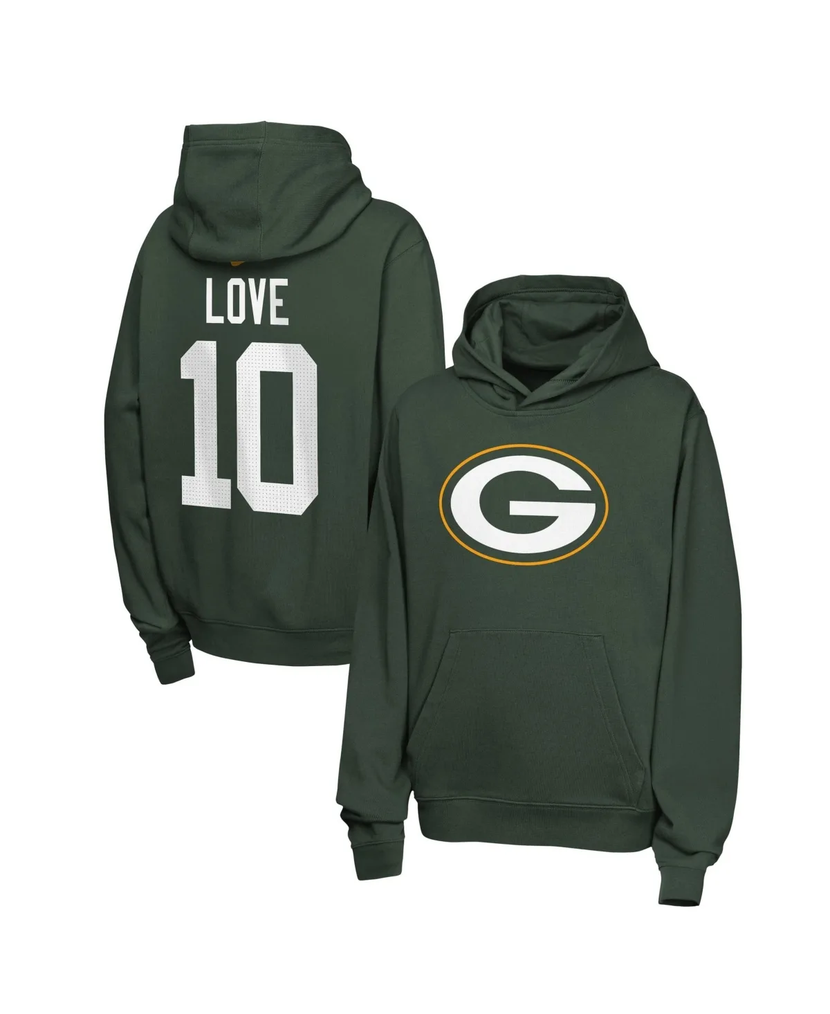 Bay Packers Long-Sleeve Pullover Hoodie by Nike