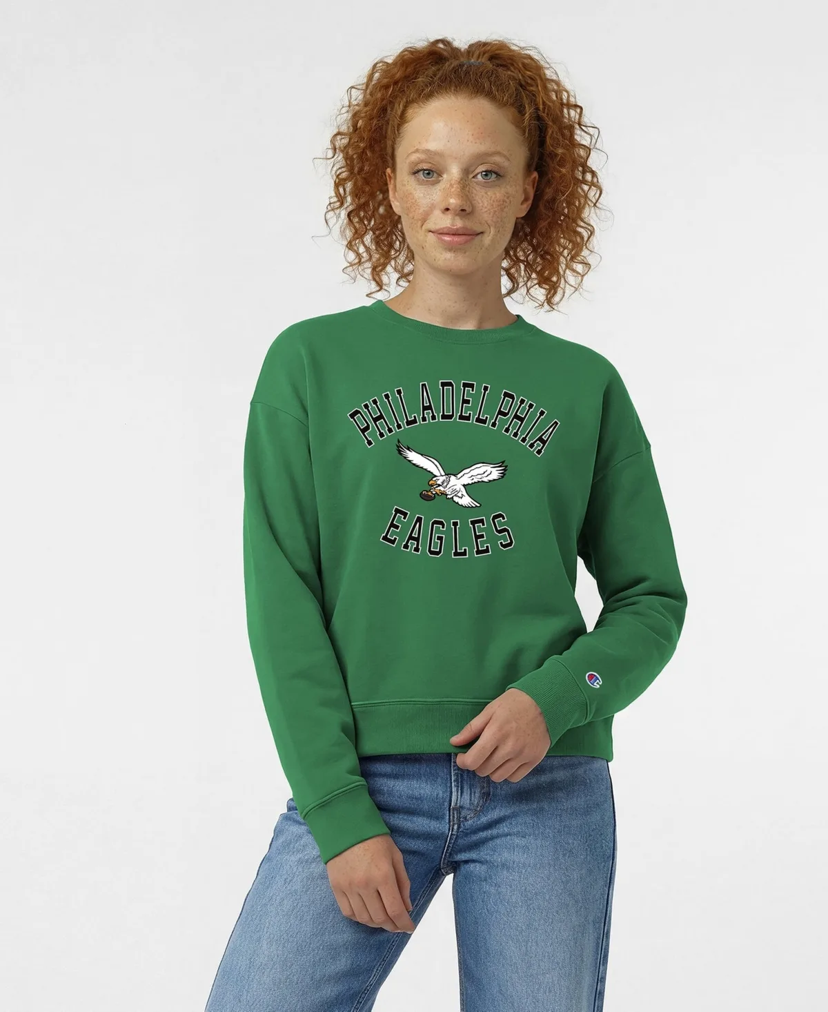 Crewneck Graphic Long-Sleeve Sweatshirt