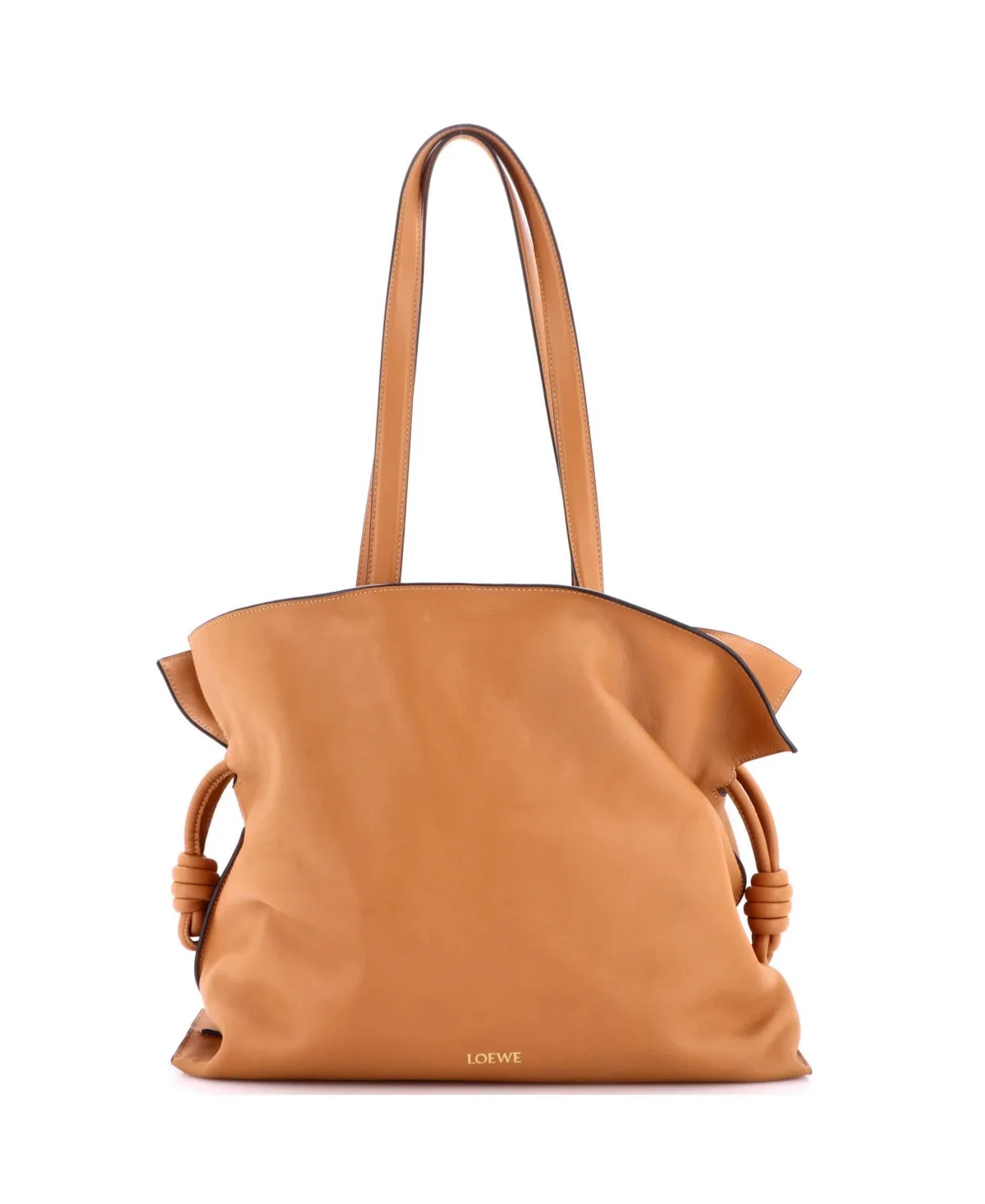 Pre-Owned Large Flamenco Knot Bag Leather by LOEWE