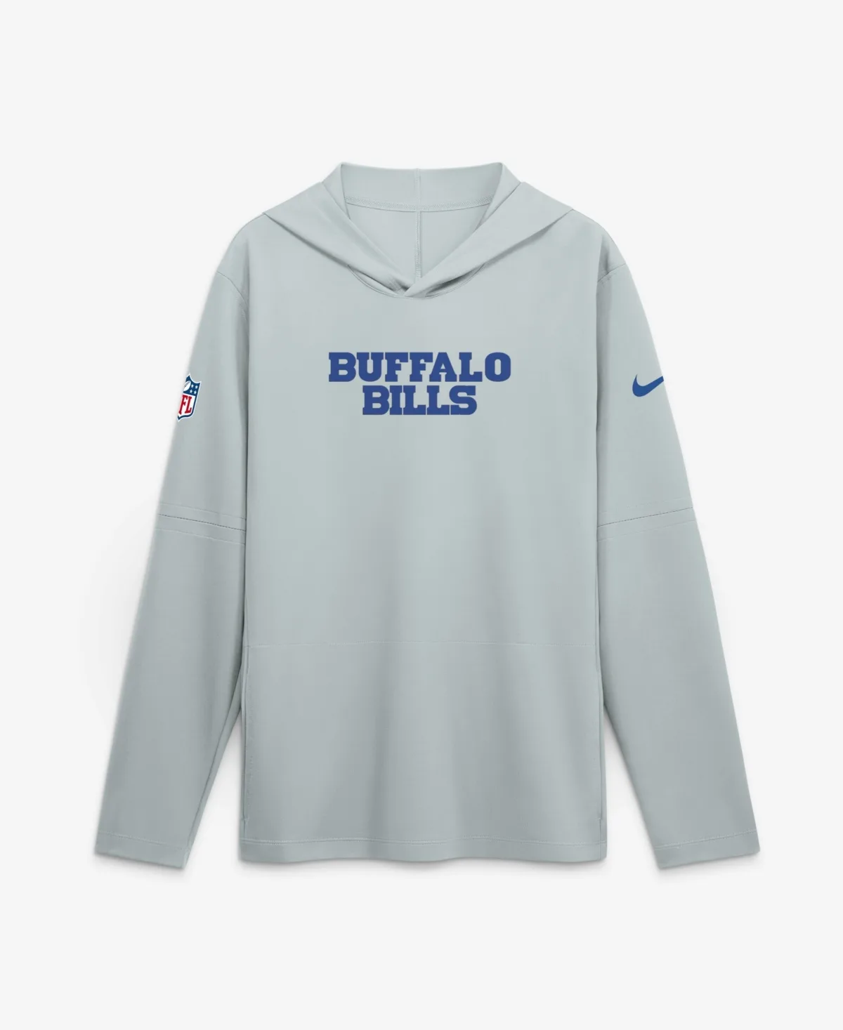 Buffalo Bills Rivalries Collection Sideline Lightweight Hooded Long Sleeve Sweatshirt by Nike