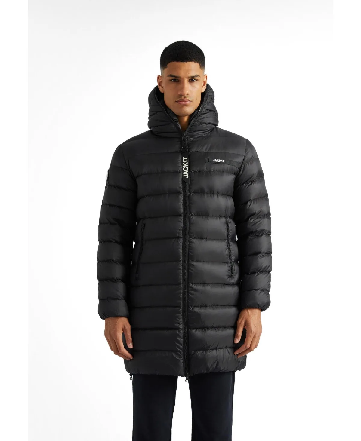 Quilted Longline Puffer Coat by Jack1t