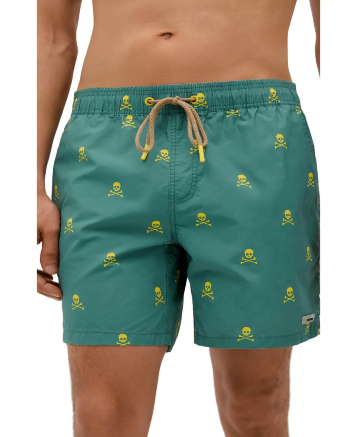 Neon Skull Swimsuit by Scalpers