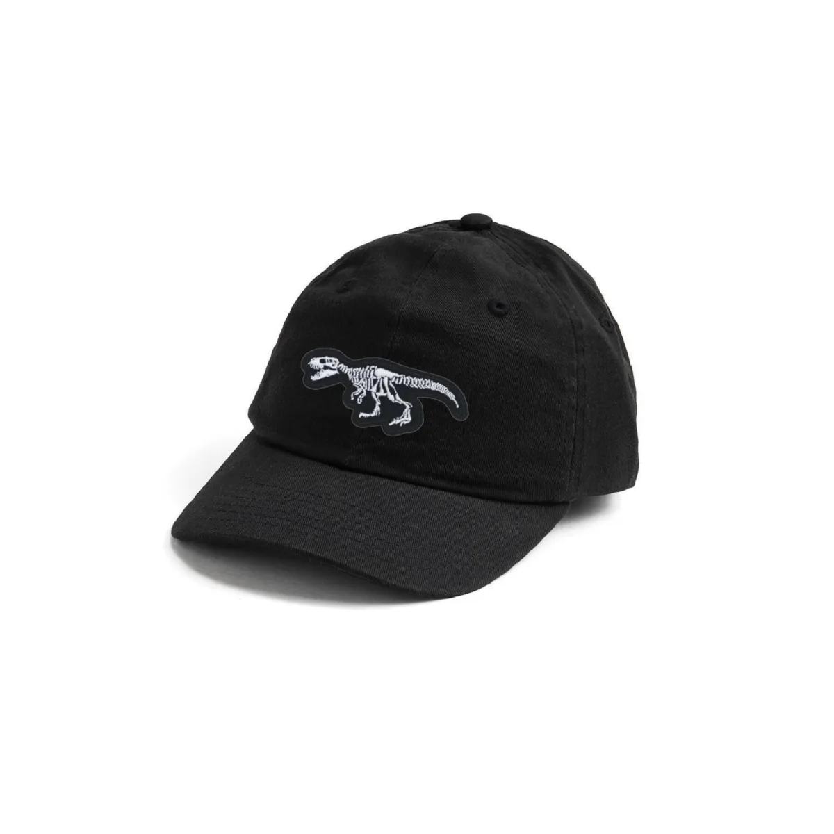 Dinosaur Skeleton Patch Halloween Baseball Hat by Sweet Wink