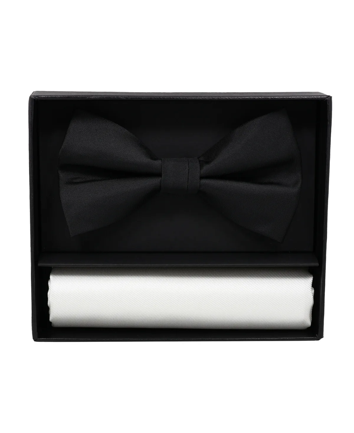 Pre-Tied Bow Tie and Pocket Square, 2-Piece Set by Nicole Miller
