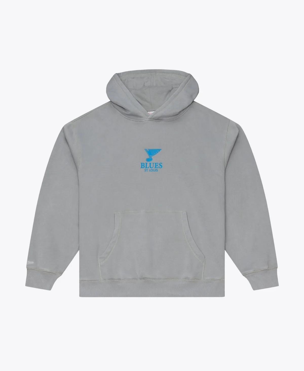 St. Louis Blues Core Essentials Fleece-Lined Boxy-Fit Hoodie by Mitchell & Ness