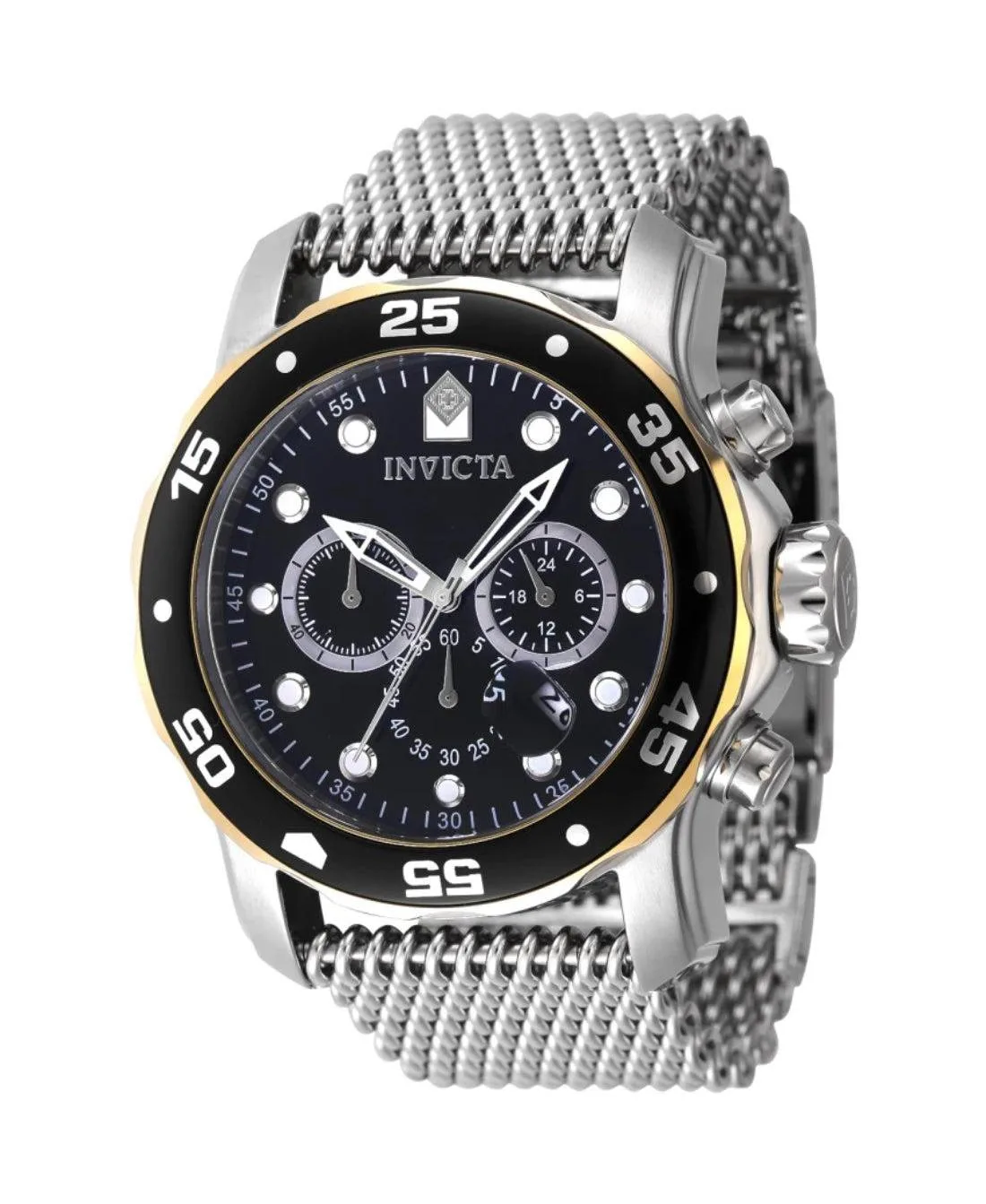 Quartz Pro Diver Water-Resistant Stainless Steel Watch, 48mm