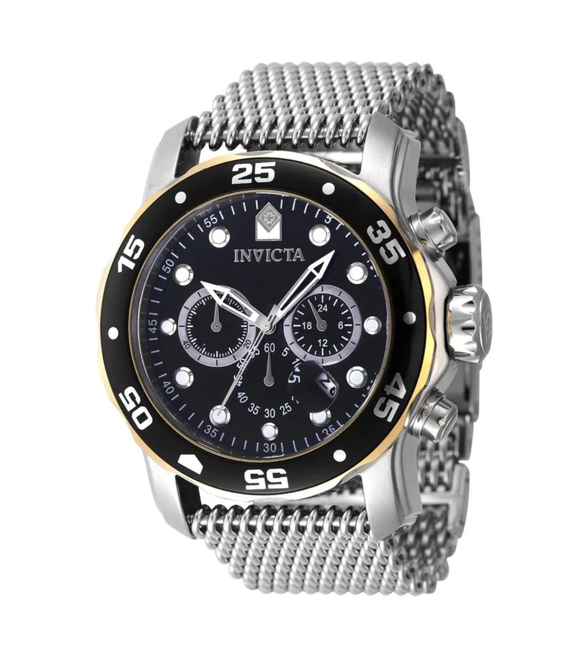 Quartz Pro Diver Water-Resistant Stainless Steel Watch, 48mm