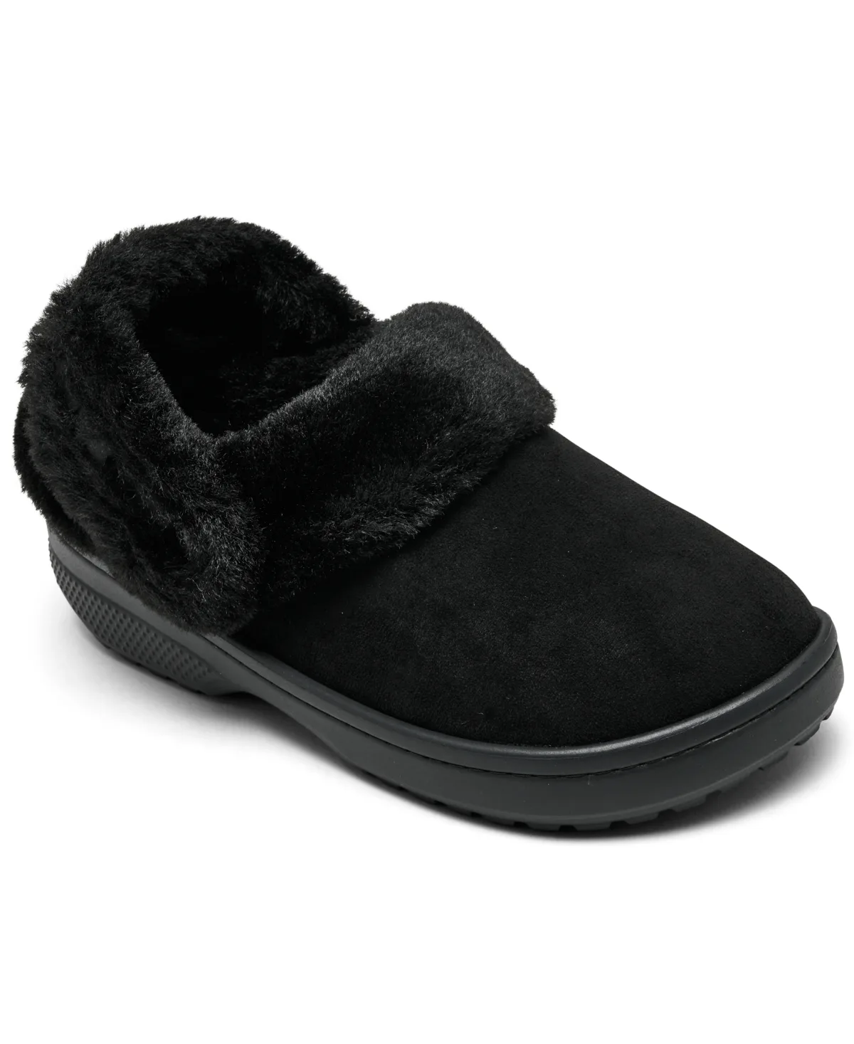 Faux Suede Clog Slippers by Crocs