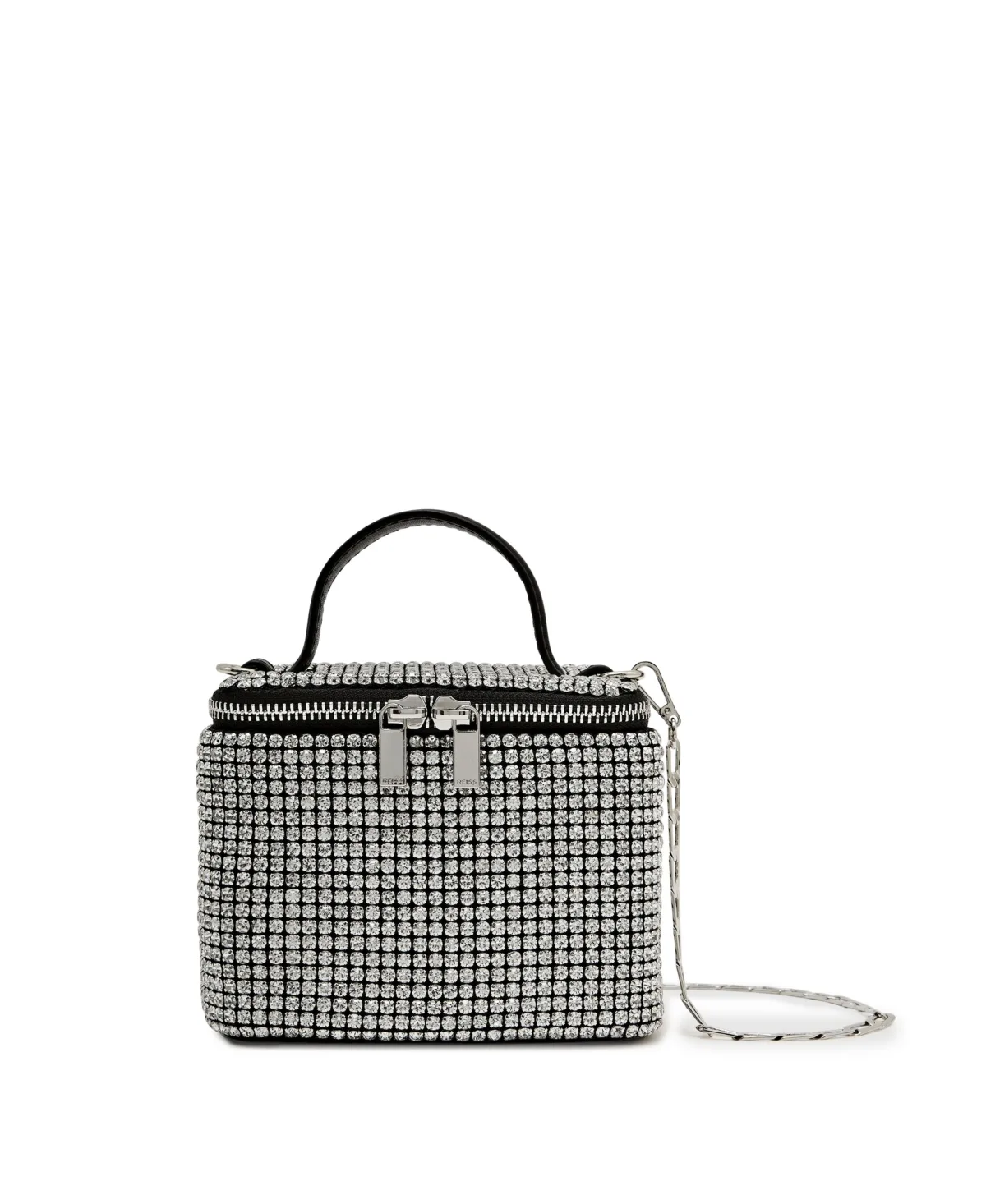 Mini Van Embellished Crossbody Rhinestone Handbag by Reiss