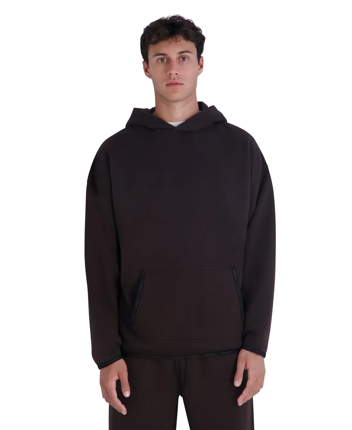 Oversized Fleece Hoodie by Karl Lagerfeld