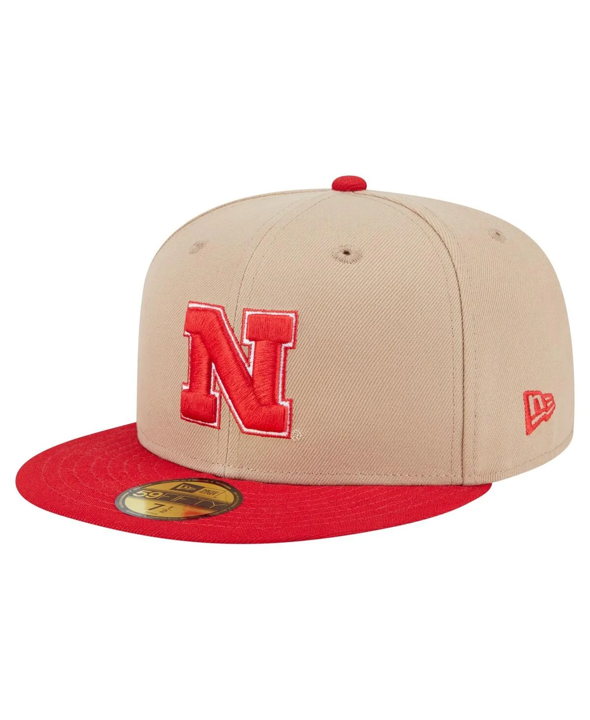 Nebraska Huskers Two-Tone 59FIFTY Fitted Hat by New Era