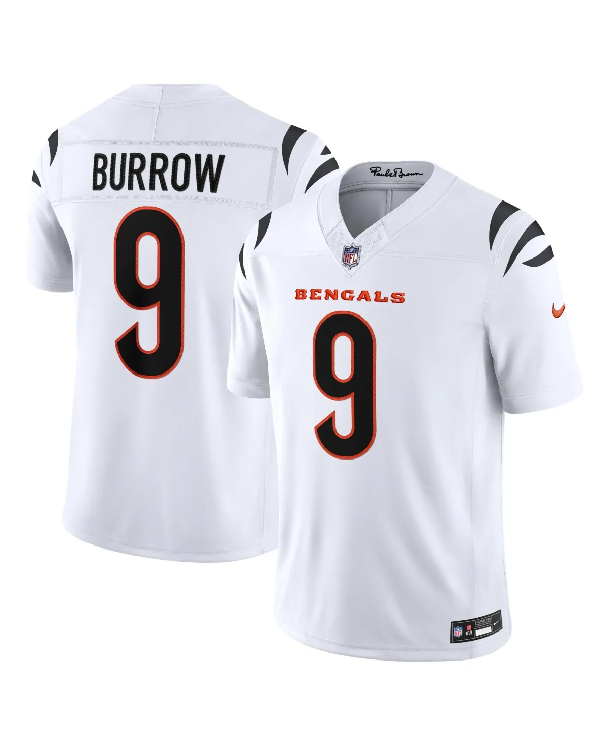 Joe Burrow Cincinnati Bengals Vapor F.u.s.e. Stitched Limited Jersey by Nike