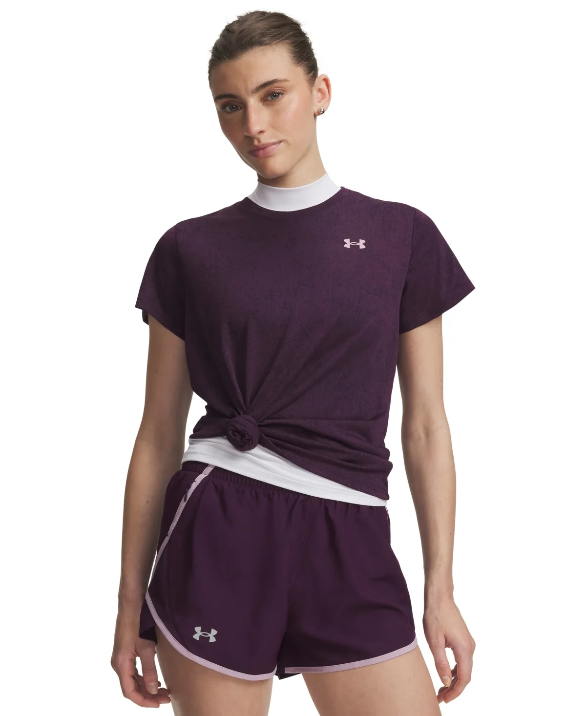 Tech Pixelate Short-Sleeve Top by Under Armour
