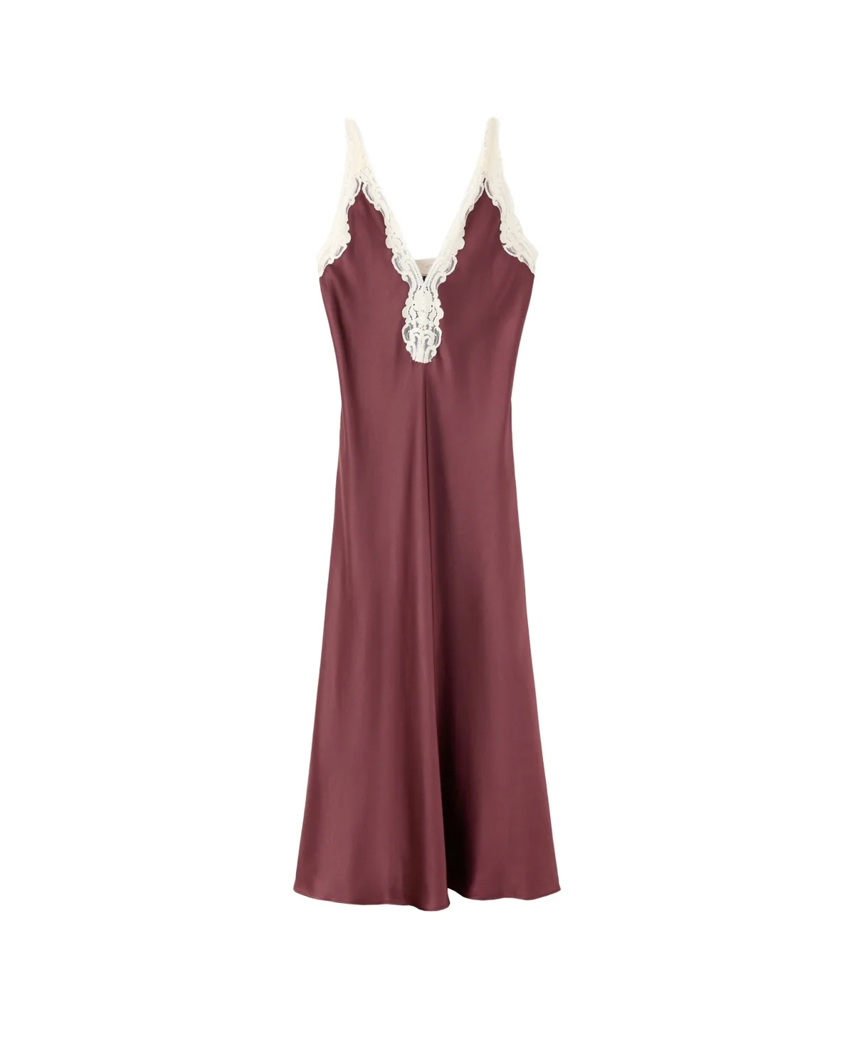 Satin Lace Dress