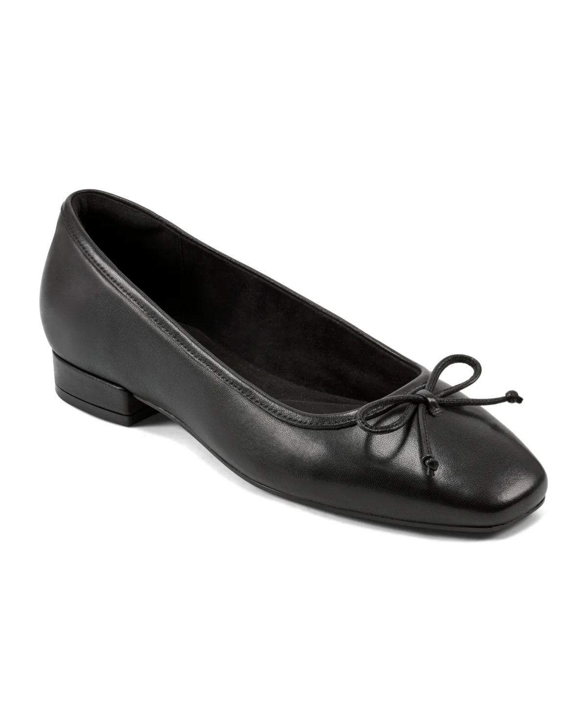 Sadie Square Toe Slip-On Ballet Dress Flats