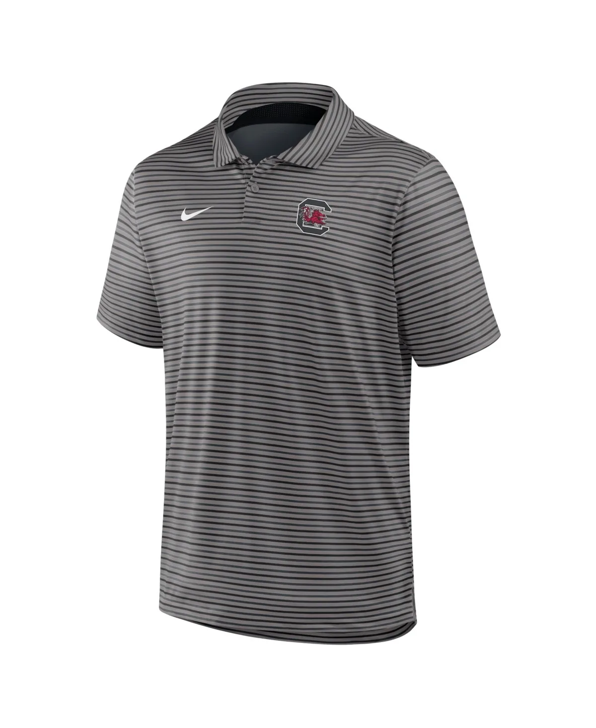 South Carolina Gamecocks Coaches Dri-Fit Tour Stripe Polo Shirt