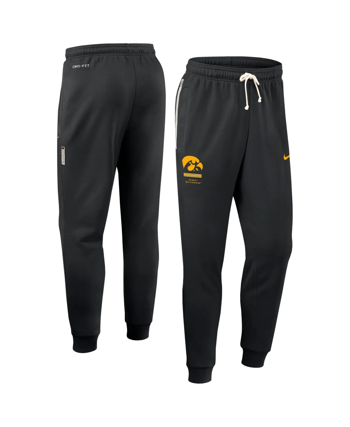 Iowa Hawkeyes 2026 Sideline Standard Issue Dri-Fit Taper Pants by Nike