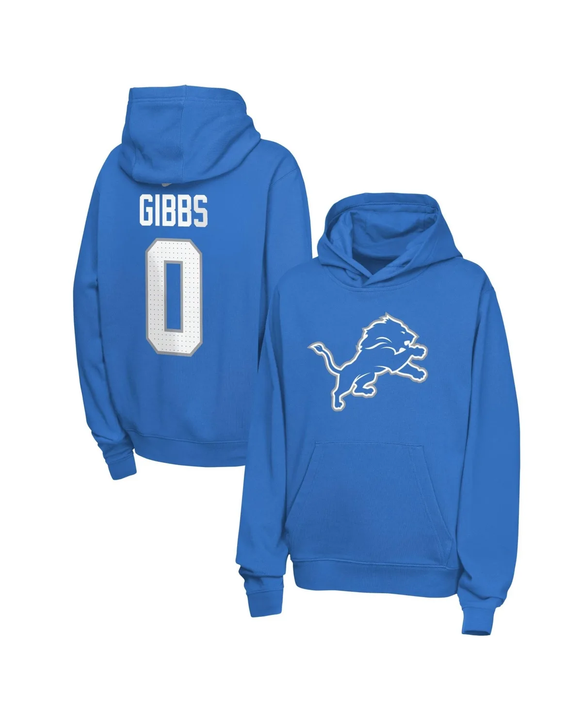 Detroit Lions Jahmyr Gibbs Club Fleece Hoodie by Nike