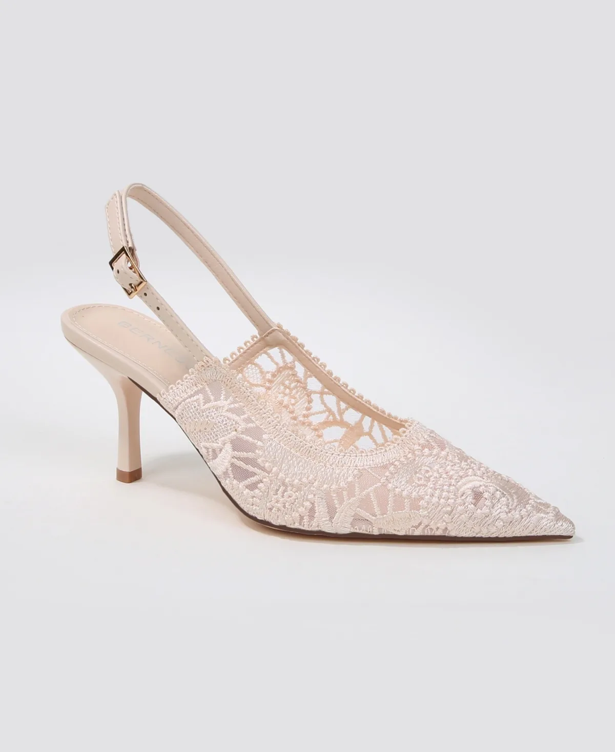Hertha Lace Upper Slingback Heels