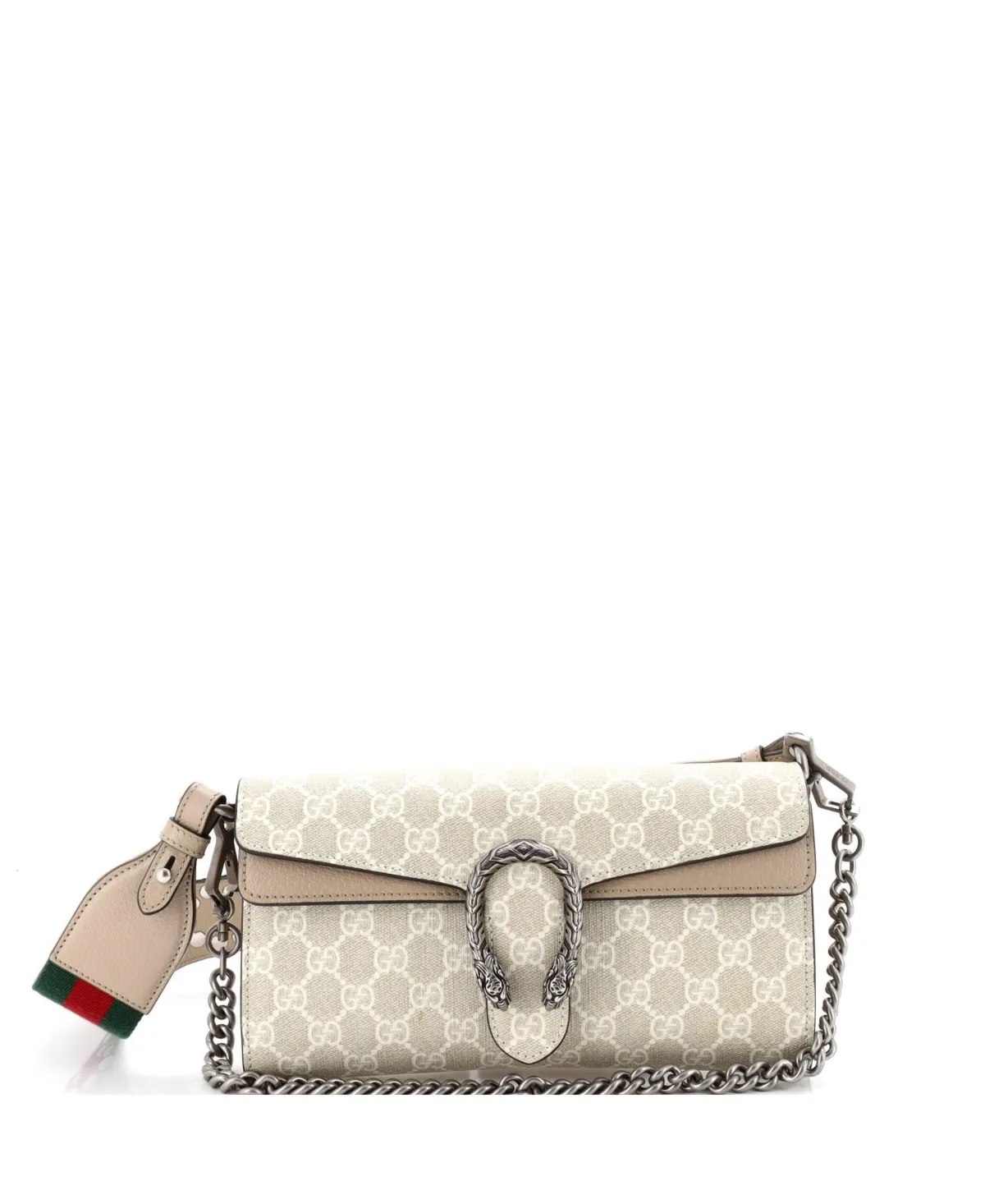 Pre-Owned Gucci Small Dionysus East-West Flap Bag Gg Coated Canvas by Gucci