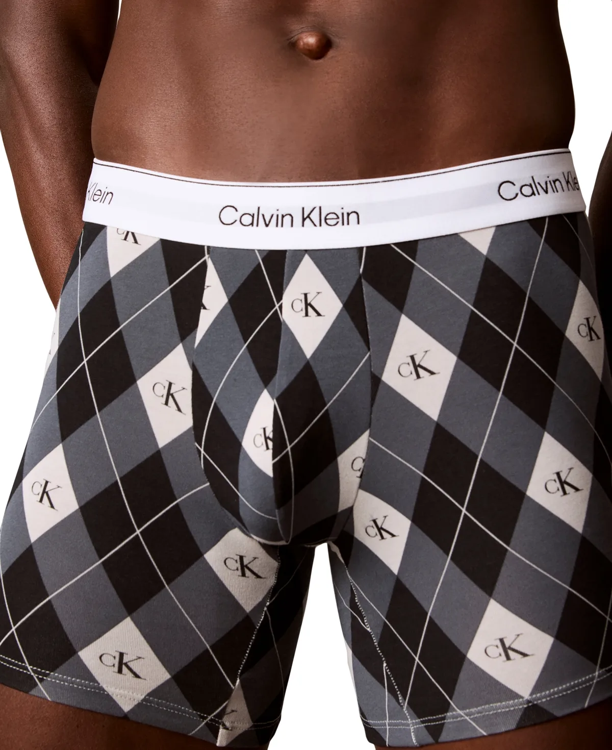 Icon Cotton-Blend Boxer Brief by Calvin Klein