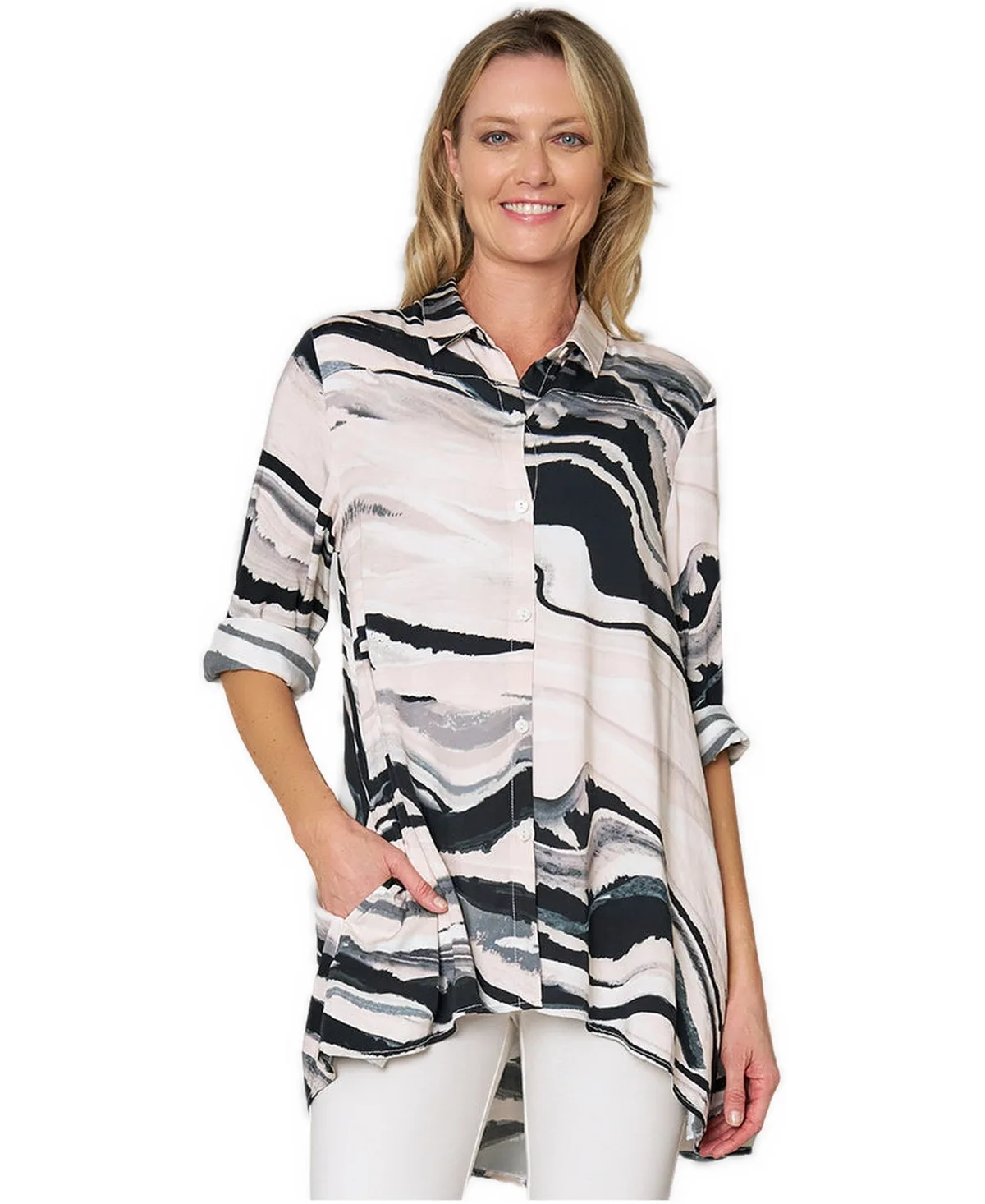 A-Line EcoVero So Chic Tunic by Stella Carakasi