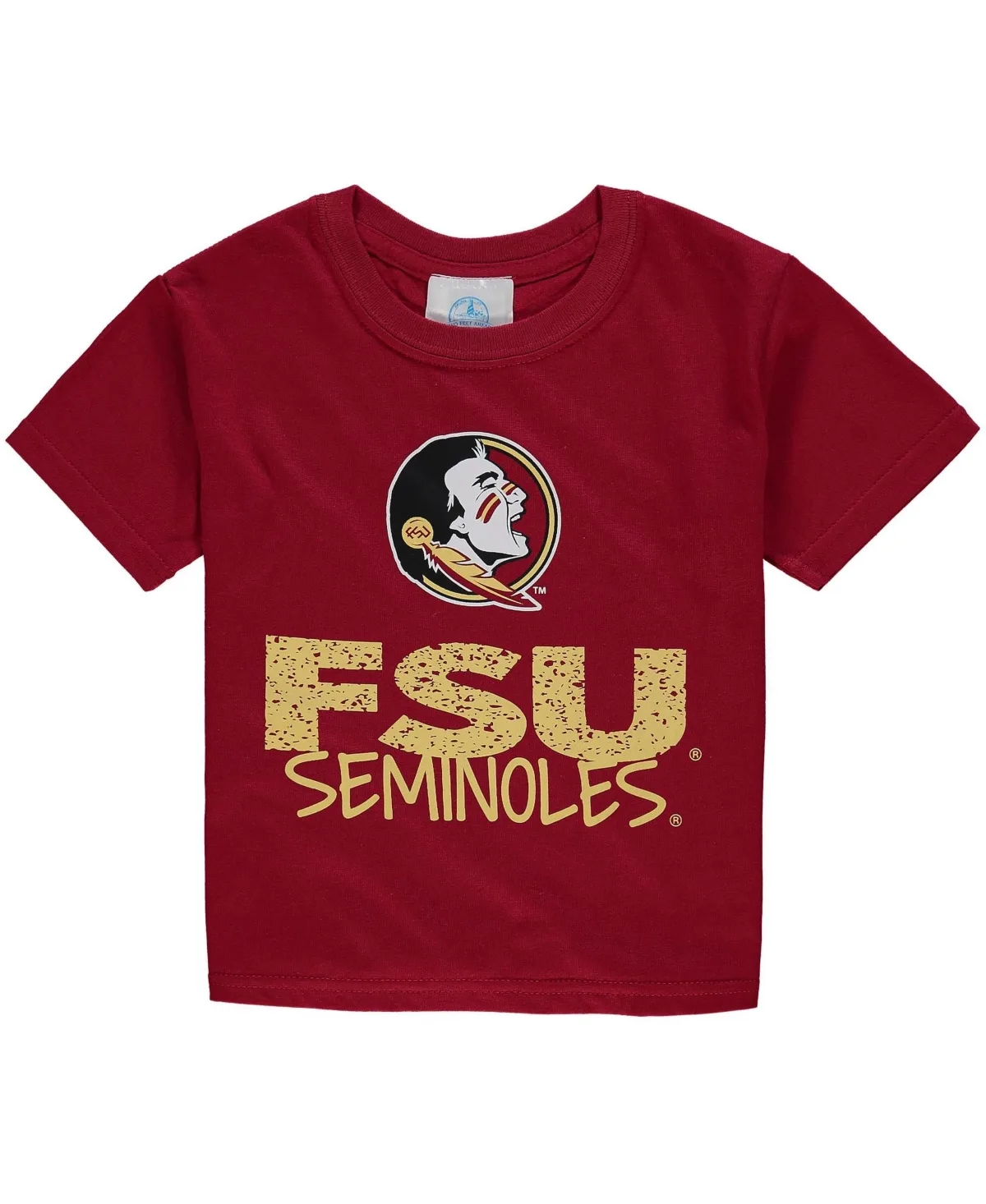 Florida State Seminoles Crew Neck Graphic T-Shirt by Two Feet Ahead