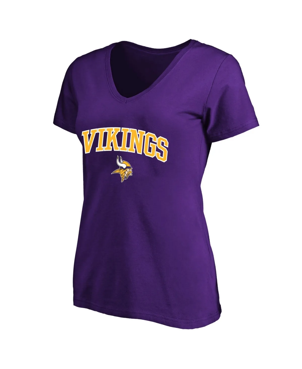Minnesota Vikings V-Neck Short-Sleeve T-Shirt by Fanatics