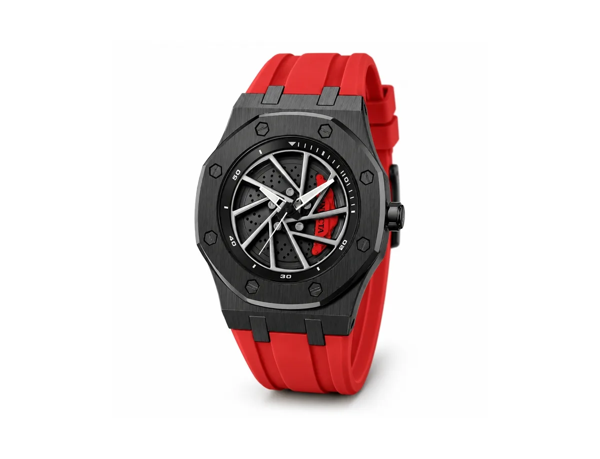 Quartz Speedway 69491 Water-Resistant Rubber Watch, 42mm by Invicta