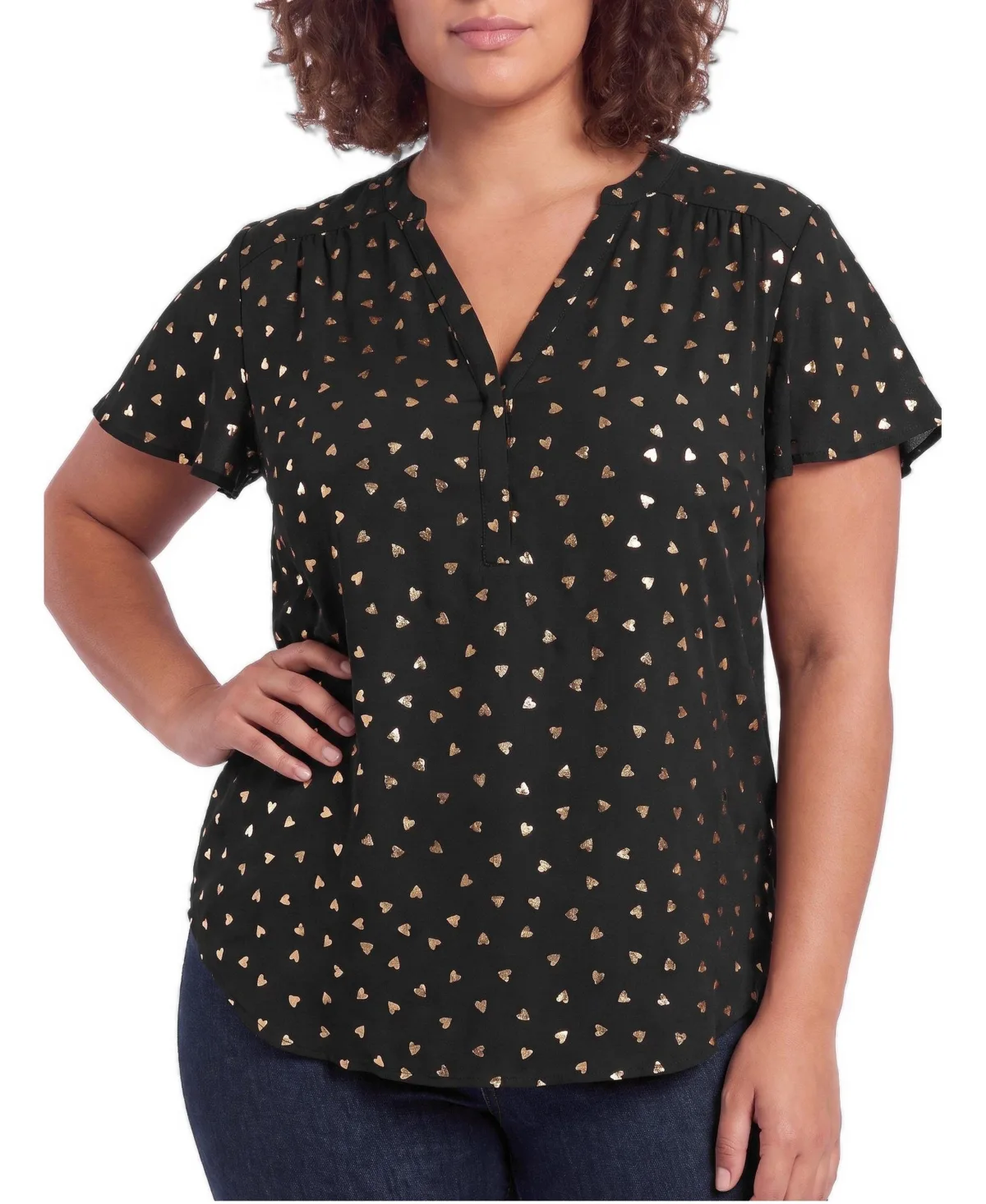 Harper Flutter Sleeve Blouse by Torrid