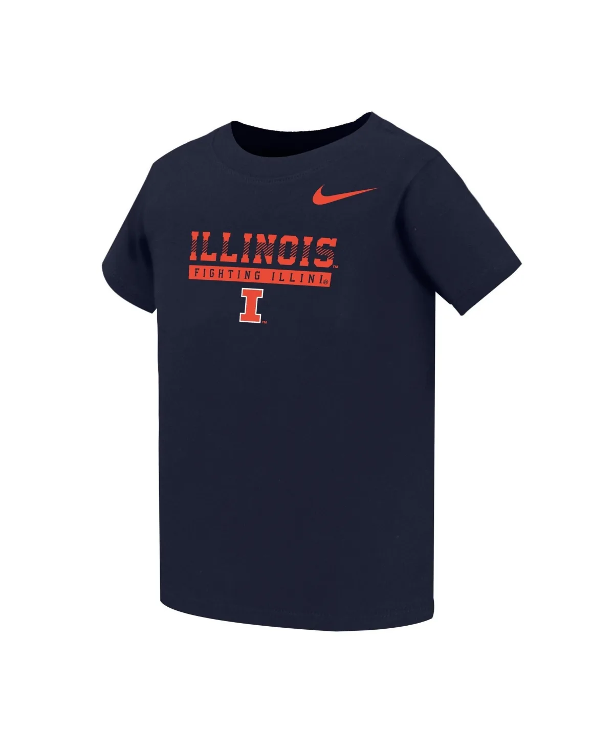 Illinois Fighting Illini Name Bar Legend Screen Print Athletic-Fit T-Shirt by Nike