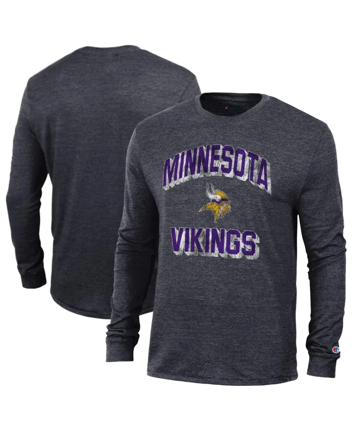 Minnesota Vikings Ultimate Long Sleeve Graphic T-Shirt by Champion