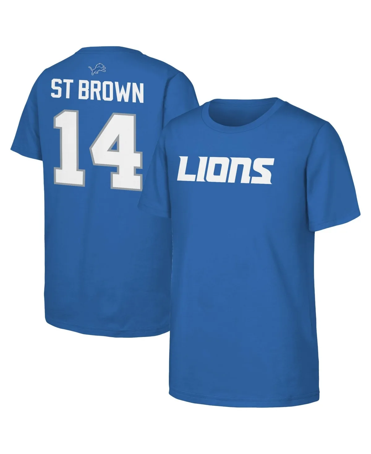 Detroit Lions Amon-Ra St. Brown T-Shirt by Outerstuff