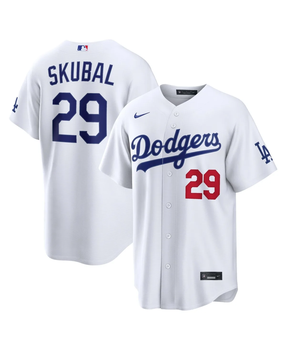 Tarik Skubal Los Angeles Dodgers Home Stadium Jersey